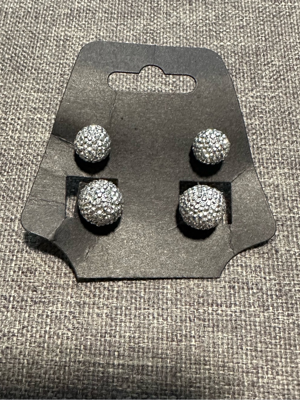 Silver Stud‎ Earrings NWT